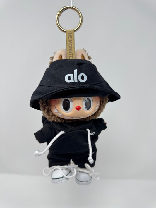 alo full outfit with shoes black